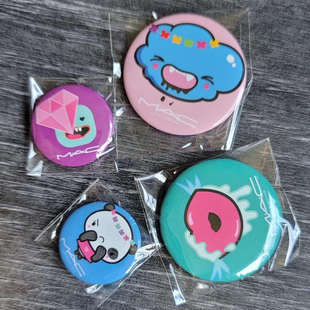 Mac LE Buttons Set from Quite Cute Collection